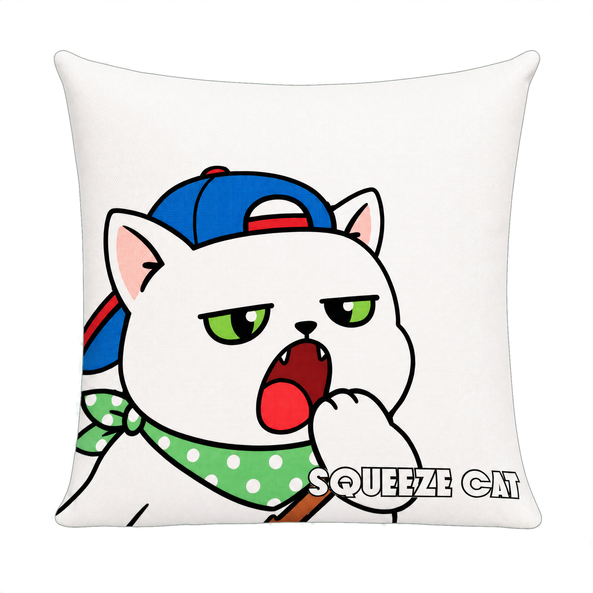 「THE CAT」　YAWNING PILLOW